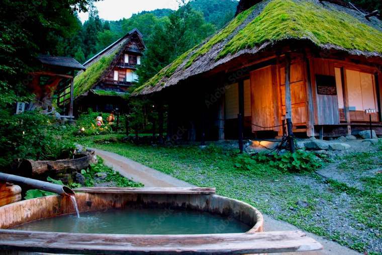 平湯温泉（片道約1時間）